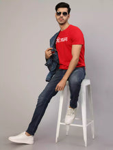 Sukhiaatma - Sukhiaatma Unisex Graphic Printed Red T-shirt